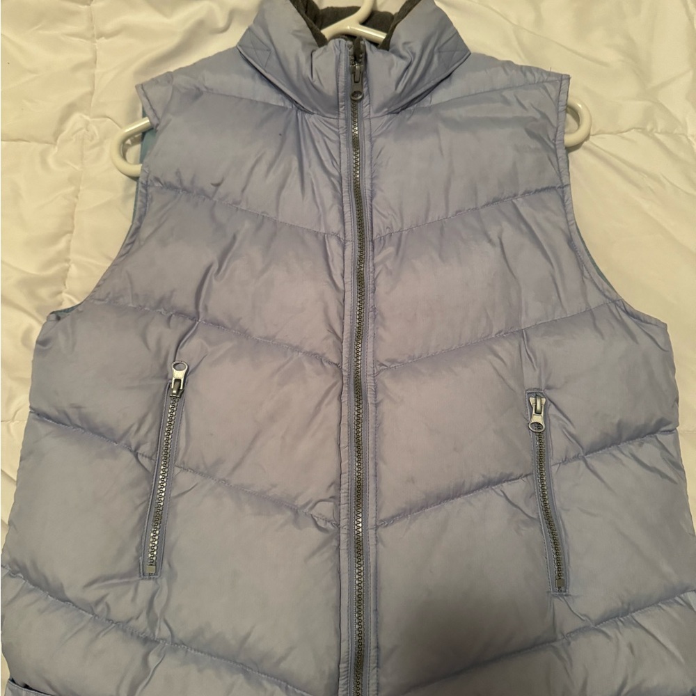 Light Blue Puffer Vest